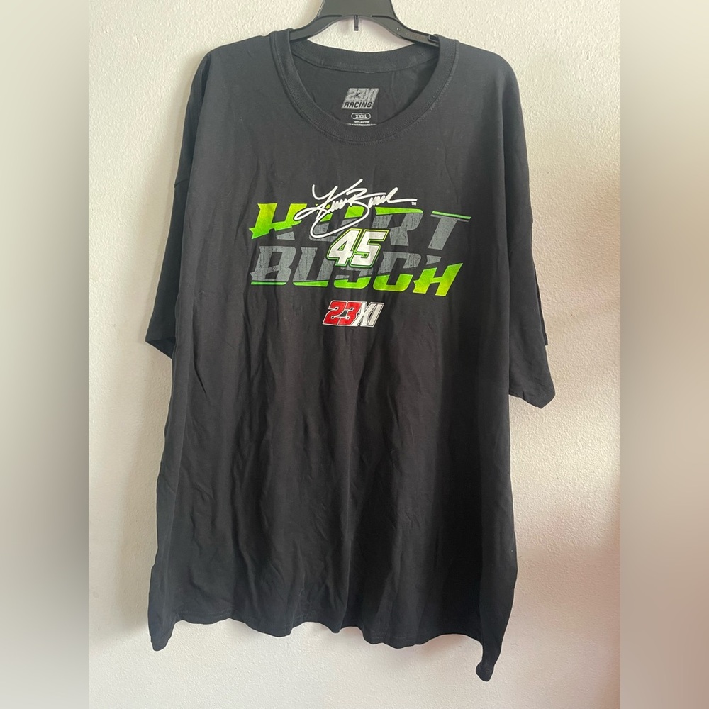 Men's Black Racing Graphic Tee